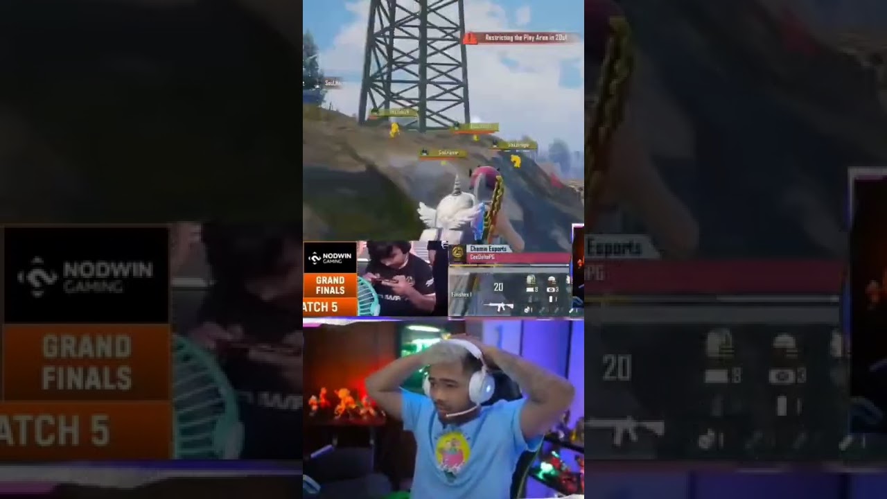 SCOUT REACT DELTA 1V4 SOUL ON LAN BGMI 