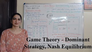 Game Theory - Dominant Strategy, Nash Equilibrium