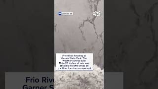 Frio river flooding at Garner State Park