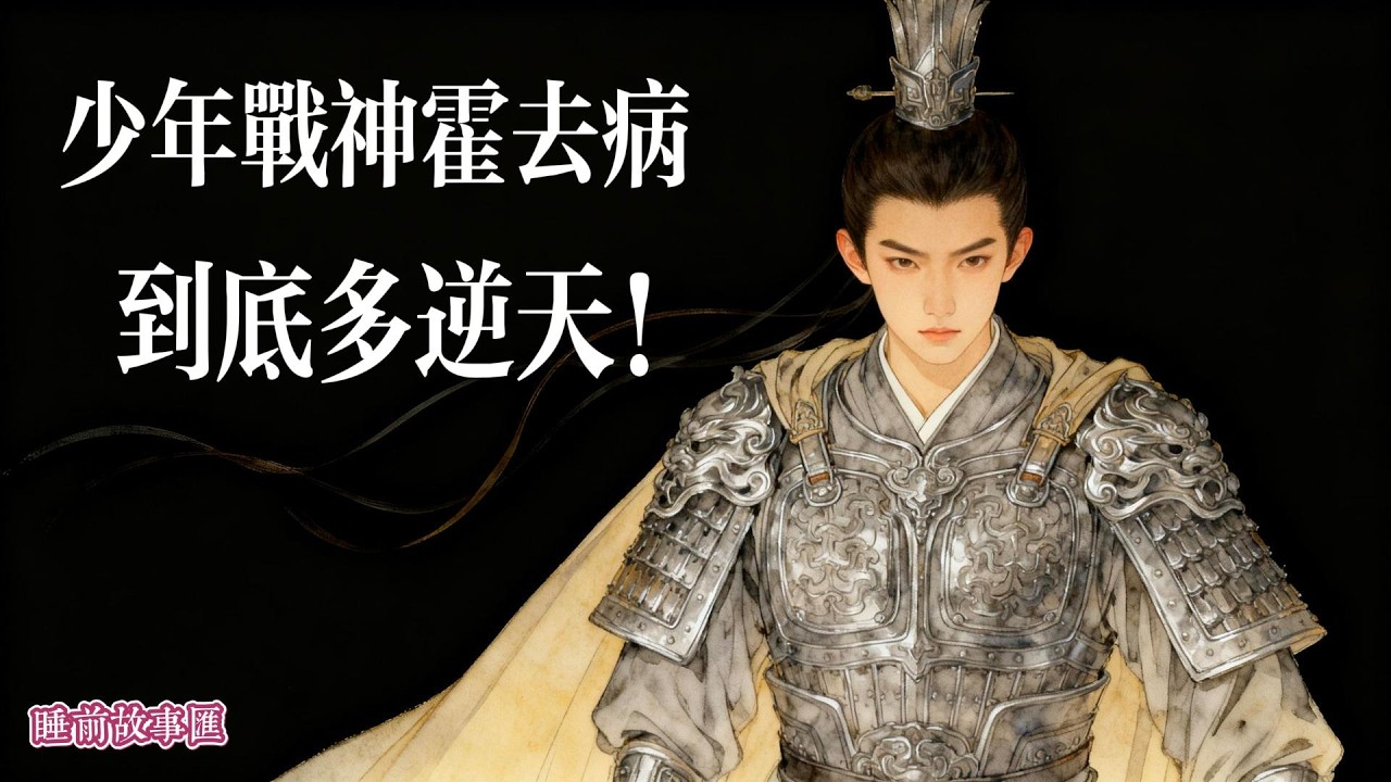 17岁成名，21岁封神，23岁早逝，少年战神霍去病，他到底有多强！#睡前故事#历史故事#安神助眠#睡前故事