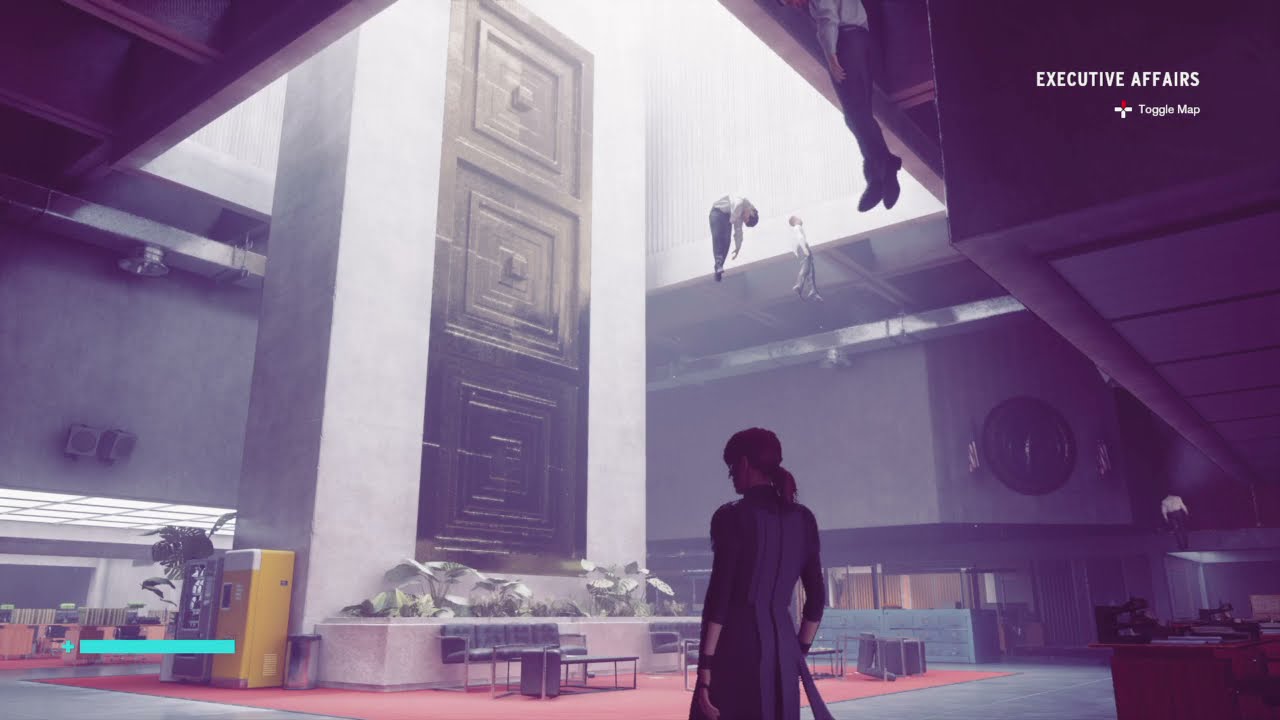 Control: Executive affairs hidden location