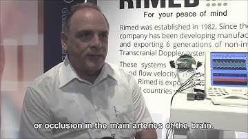 Rimed Transcranial doppler systems video clip