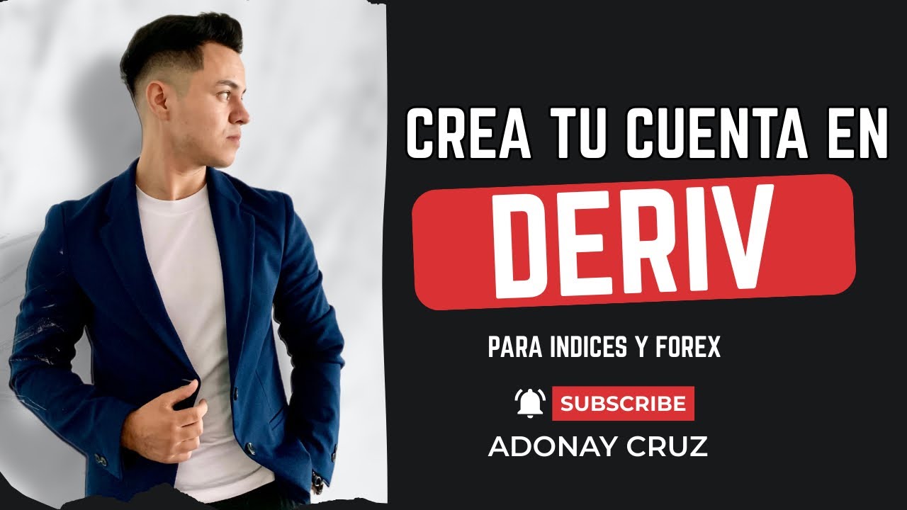 COMO CREAR TU CUENTA EN DERIV (cuenta demo y cuenta real) - YouTube