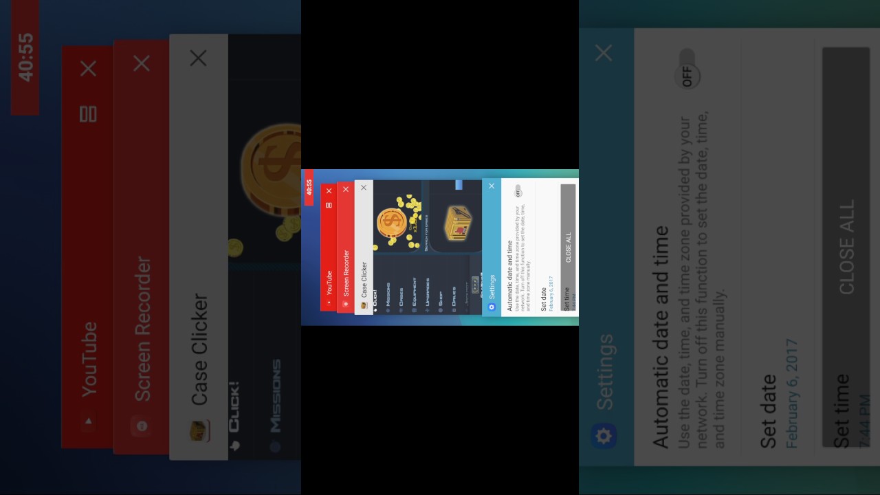 Glitch on case Clicker