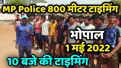 Mp Police Constable 800M.Boys Running 01/05/2022 llBest 800M.of ASP PHYSICAL GROUP BHOPAL/
