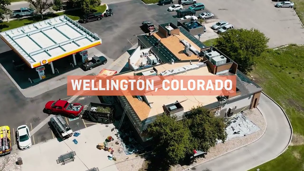 Highway Turnoff Roof Build