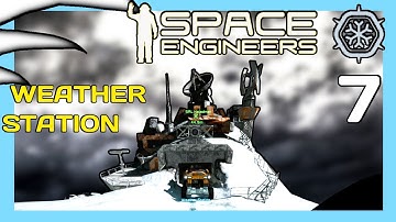 Space Engineers - Frostbite [ Multiplayer ] with Haladmer | Part 7 - Weather Station