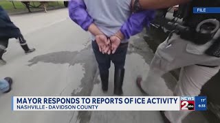 Mayor O'Connell responds to reports of ICE activity in Nashville
