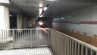 Osaka metro谷町線22系1編成八尾南行き到着シーン