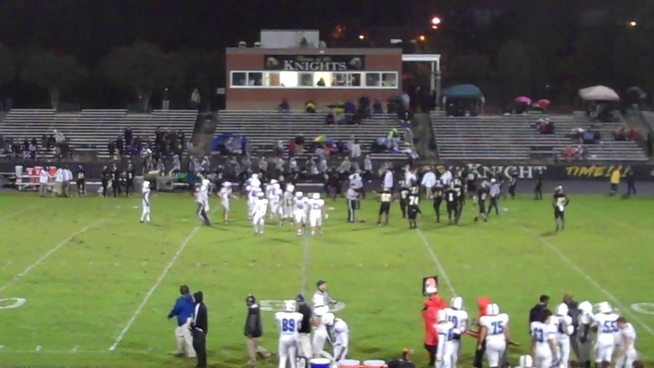2015 Clayton High School Comets 32 Knightdale Knights 26 football