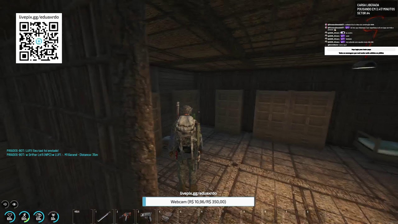 SCUM -PIRADOS BR - MELHOR SERVIDOR PVP/PVP NO RIDE/ PVE