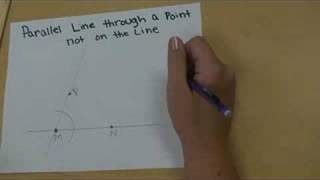 CA G St 16 Parallel Line Through a Point Not on the Line