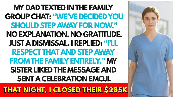 My Dad Texted: “We’ve Decided — You Should Step Away For Now.” No Explanation… Just A Dismissal.