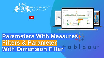 Measure Filters and Parameter with Dimension Filters & Their Usage | Tableau Tutorial | @henryharvin
