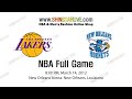 NBA LA Lakers@New Orleans Hornets 2012.03.14 - Full Game