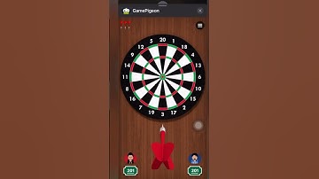 How to ALWAYS Win Darts on GamePigeon! (iMessage Games) #iphone #shorts