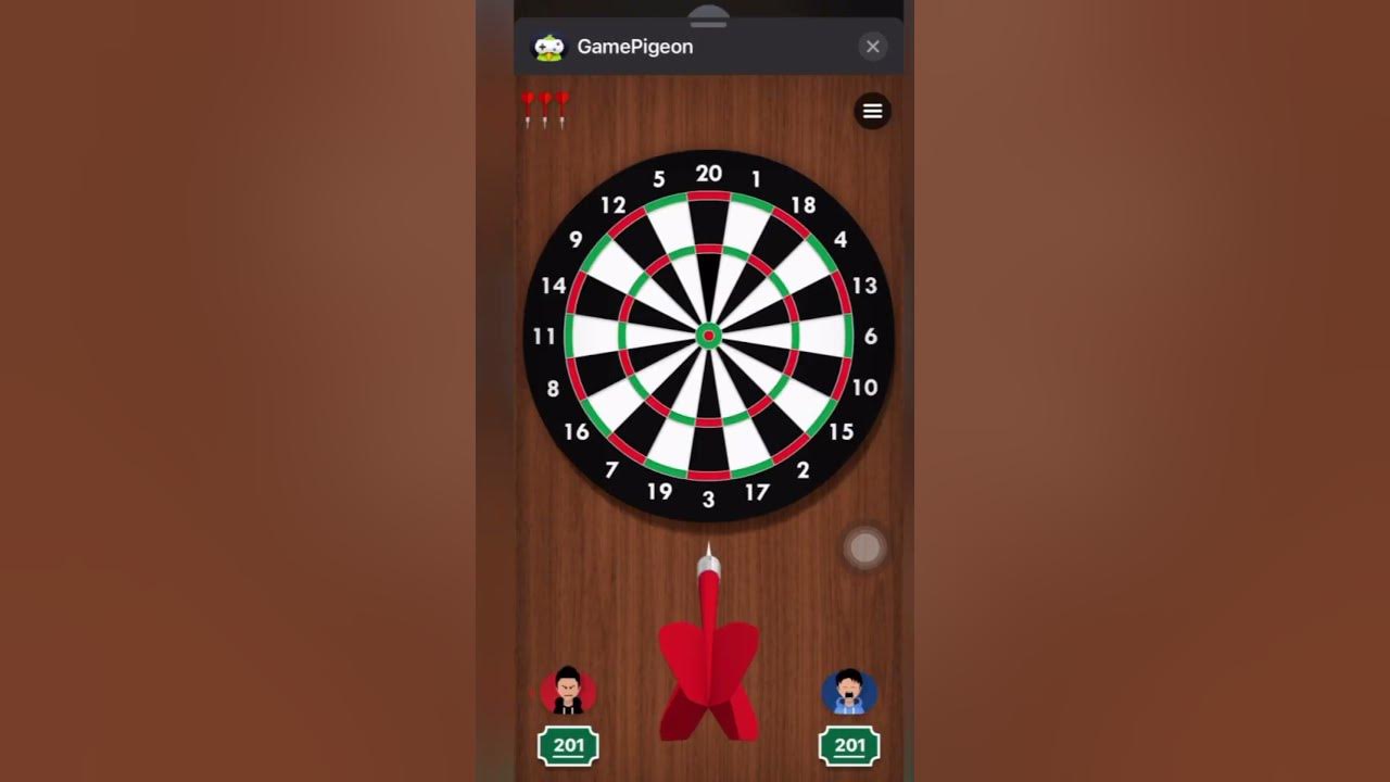 how-to-always-win-darts-on-gamepigeon-imessage-games-iphone-shorts