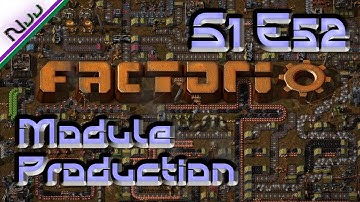Factorio Tutorial / Lets Play - S1 E52 - How to Automate Module Production