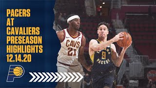 Indiana Pacers Highlights vs. Cleveland Cavaliers (Preseason) | December 14, 2020 | NBA