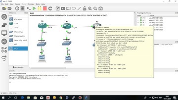 MENGHUBUNGKAN 3 JARINGAN BERBEDA VIA 3 ROUTER CISCO C7325 (STATIC ROUTING) DI GNS3