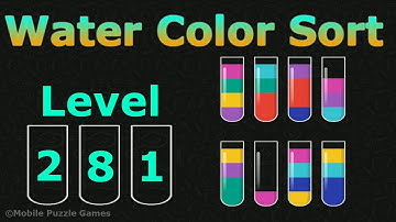 Water Color Sort - Level 281