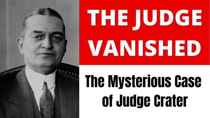 Whatever Happened to Judge Crater? The Most Famous...