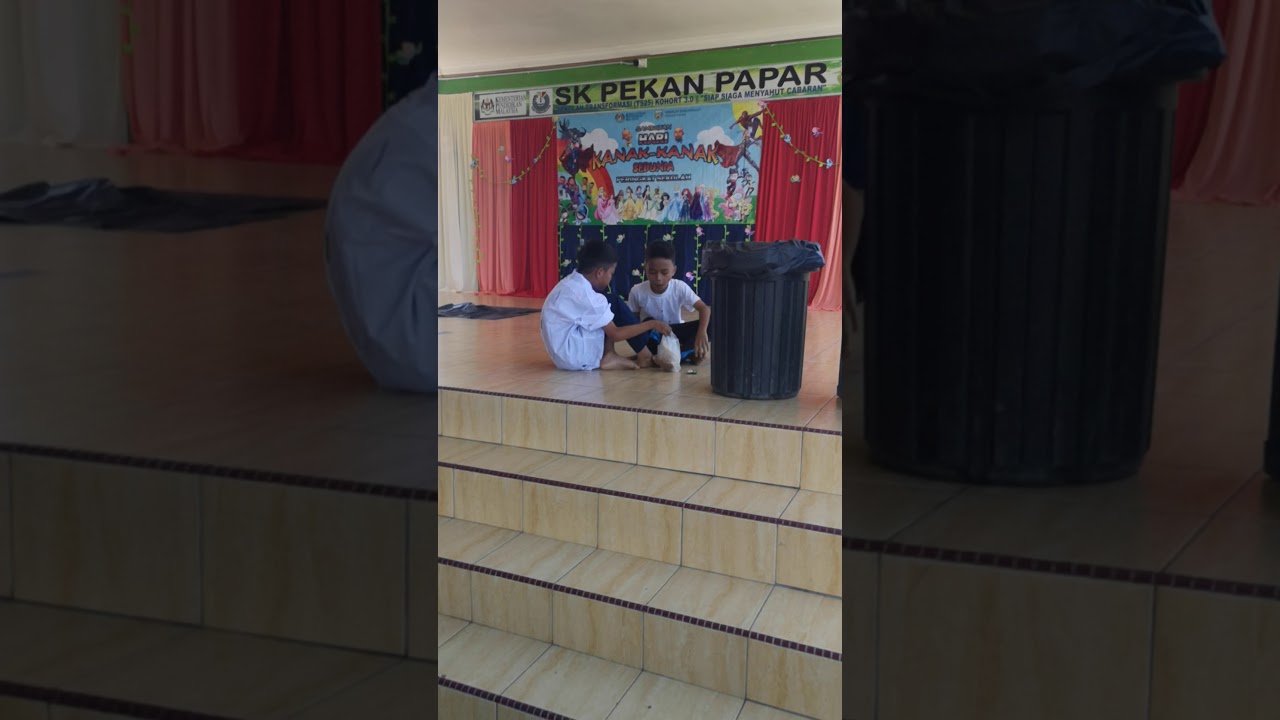 Persembahan nyanyian + lakonan 5 Gemilang S.K Pekan Papar 2019