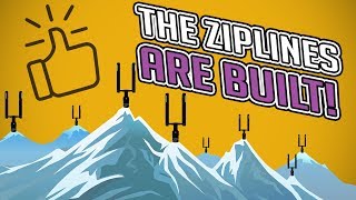 The ziplines are built! [Death Stranding]