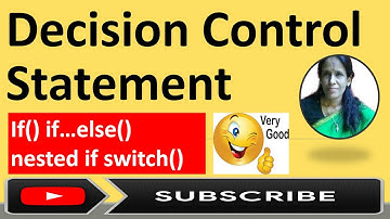 Decision Control Statement In C | ratan agarwal It informer