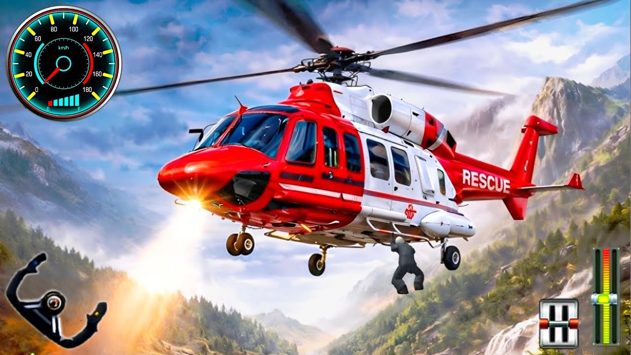 Helicopter Rescue Simulator Game - Helicopter Games - Android GamePlay