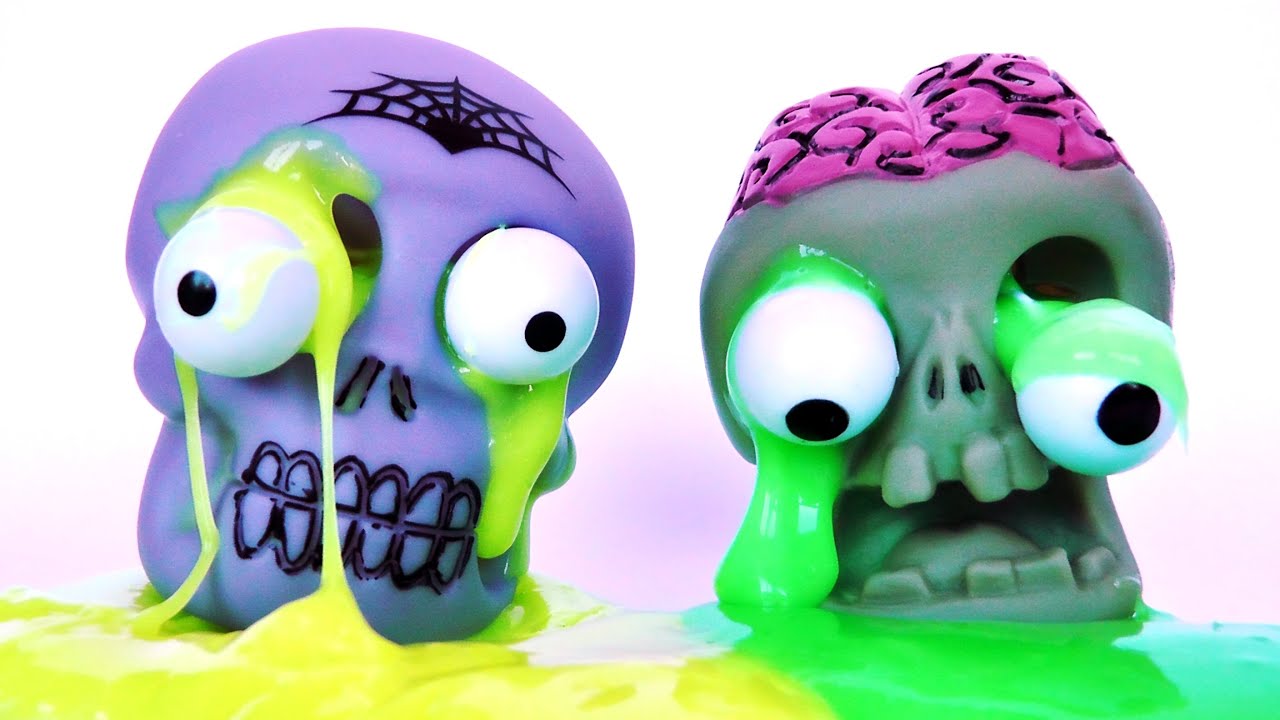 MONSTRUOS CON SLIME O MOCOS FLUORESCENTES 2
