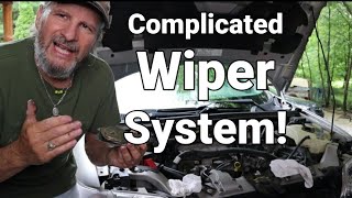 How to repair a wiper motor on a 2004 Pontiac Montana. #pontiac