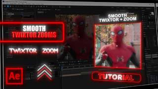 How to make this Smooth Twixtor + Zoom Transition | Advanced After Effects Tutorial