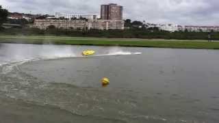 Power Boat Racing at the Durban Radio Boat Club