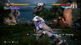 Tekken 7 Record Quality Test. Ganryu Sampler Combo.