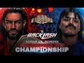 WWE Backlash 2026 Dream Card V1