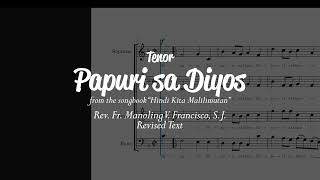 Tenor  Papuri Sa Diyos revised Text  Mv Francisco Hindi Kita Malilimutan