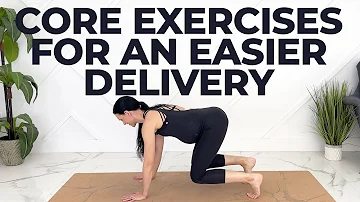 Daily Pregnancy Core Workout For An Easy Delivery (10 MINUTES)