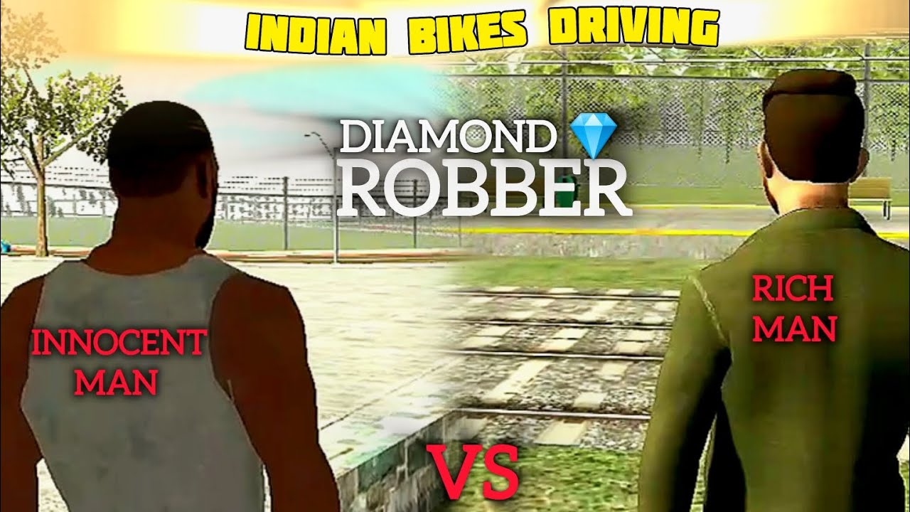 Indian Bikes Driving Game - My Friend Diamond Robbery In Splendor Bike ...