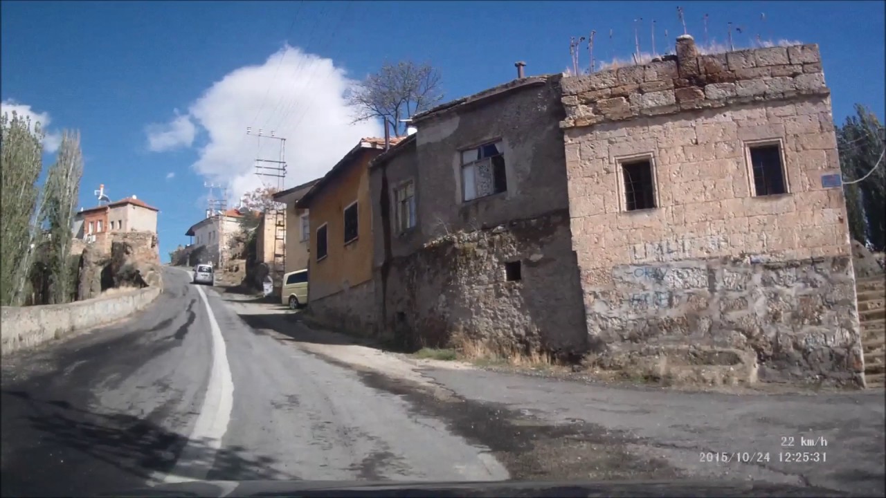 Ihlara Kasabası İçi Gezinti Full HD