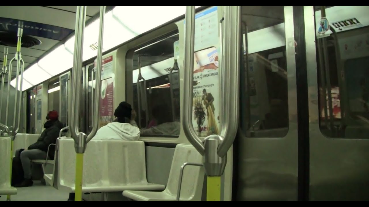 ᴴᴰ Riding on Montreal Metro Element 41 with Jeumont Propulsion