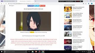 Cara Mendownload video anime di Samehadaku menggunakan PC/Komputer