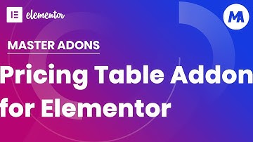 How To Add Pricing Table in Elementor? Free Pricing Table Addon