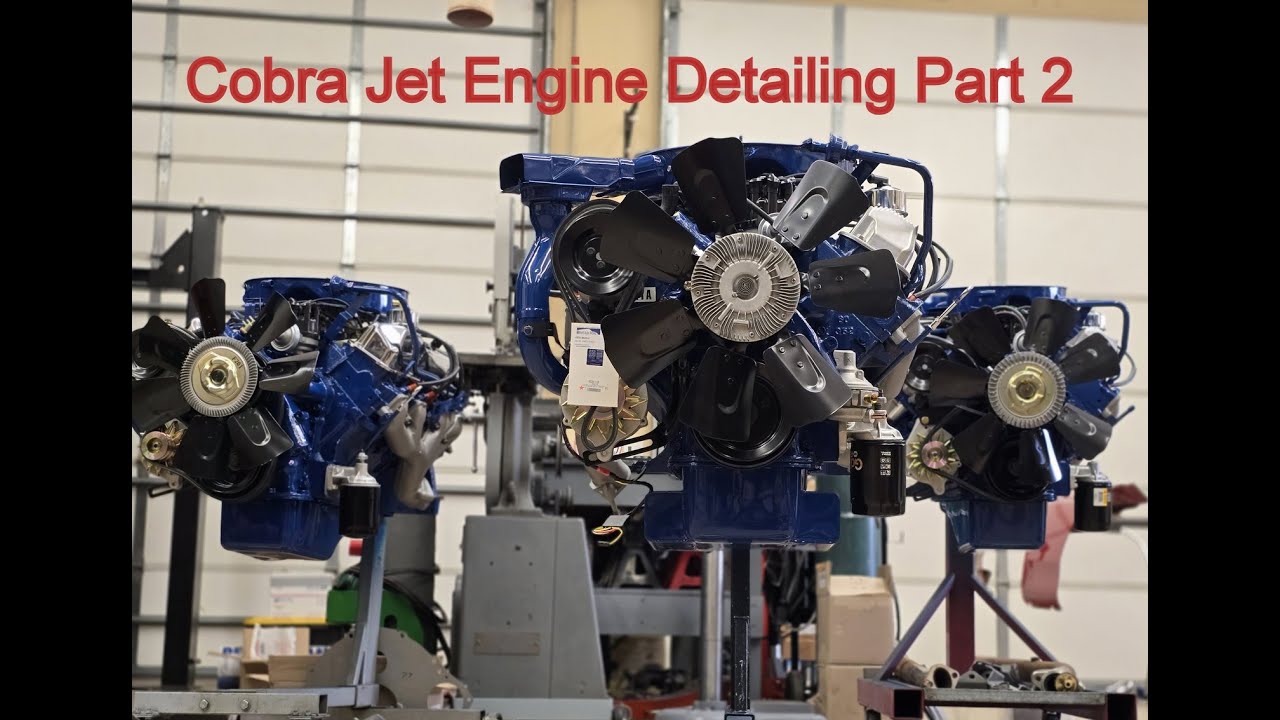 Cobra Jet Engine Detailing Part 2