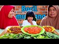 APAPUN MAKANANNYA SELALU NIKMAT !! MUKBANG TELUR BALADO + TELUR BALADO + LALAPAN + SAMBAL TERASI