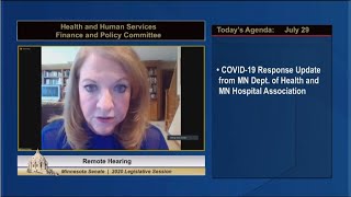 Update on Addressing COVID-19 in Minnesota