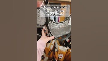 TjMaxx bag vs Prada 😳 #shorts #tjmaxx #dupes #easy