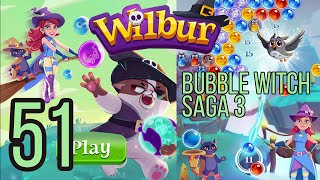 Wiblur (Bubble Witch Saga 3) Level 51 screenshot 2