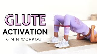 6 Min Glute Activation Warm Up To Grow Your Glutes - Do This Before Working Out To Get Bigger Glutes