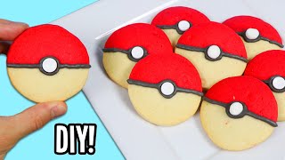 How to Make Cute and Delicious Pokeball Cookies | Fun & Easy DIY Desserts!